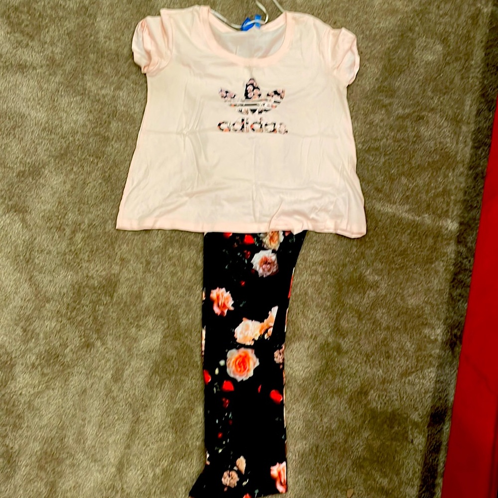Adidas leggings set